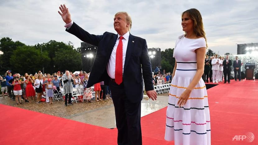 With tanks and flyovers, Trump celebrates military in Jul 4 salute With tanks and flyovers, Trump celebrates military in Jul 4 salute