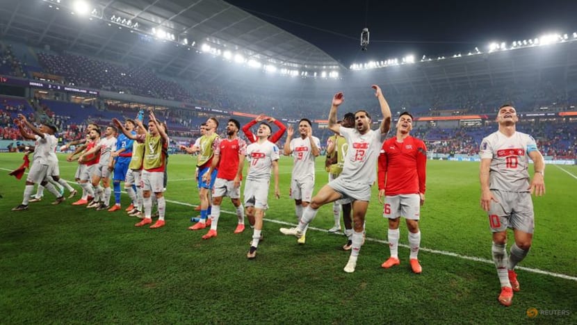 Switzerland edge Serbia in goalfest to reach last 16 Switzerland edge Serbia in goalfest to reach last 16