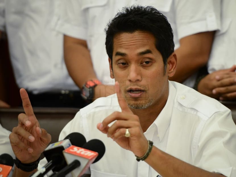 Youth and Sports Minister Khairy Jamaluddin criticises proposal to review athletes' attire following the furore over gymnast Farah Ann Abdul Hadi's photo in a Facebook post by TV3 last week. Photo: The Malaysian Insider