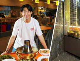 Ben Yeo splurges S$80,000 on posh toilets for his kopitiam, with faux gold sinks, Dyson hand dryer and air-con