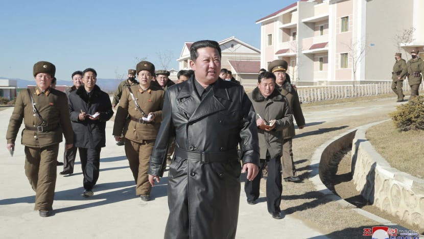 North Korean leader Kim Jong Un praises efforts to build 'model' city