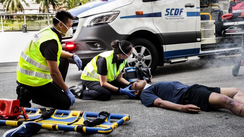 When SCDF frontline officers experience trauma after an incident, this team cares for their mental well-being When SCDF frontline officers experience trauma after an incident, this team cares for their mental well-being