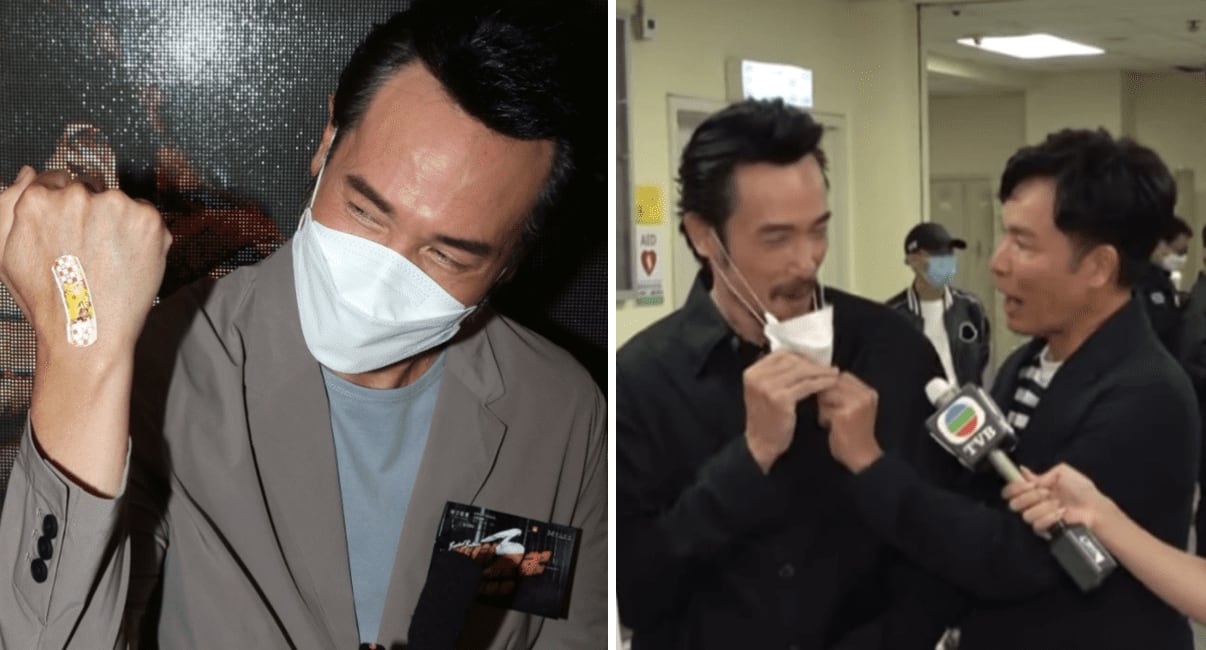 Moses Chan Tells Netizens Not To Scold Roger Kwok For Pulling Down His Mask, Says The Latter "Was Just Being Friendly" Moses Chan Tells Netizens Not To Scold Roger Kwok For Pulling Down His Mask, Says The Latter "Was Just Being Friendly"