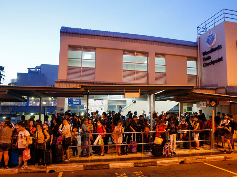 Some Malaysian work permit holders who usually commute across the border daily told TODAY they had to scramble again — for the second time this month – to find cheaper temporary accommodation as their employers had stopped supporting them.