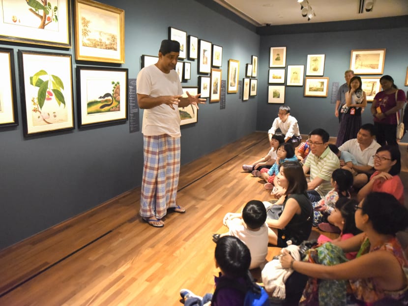 National Gallery Singapore's new children's weekend programme. Photo: NGS