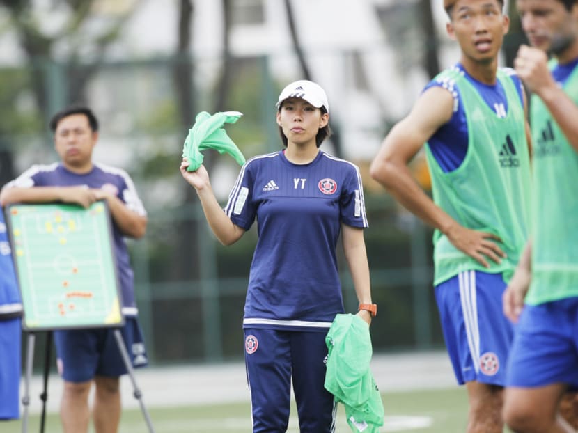 Chan Yuen-ting applauded her  players, who ‘just trusted me and followed my plan’ to win the title. Photo: AP