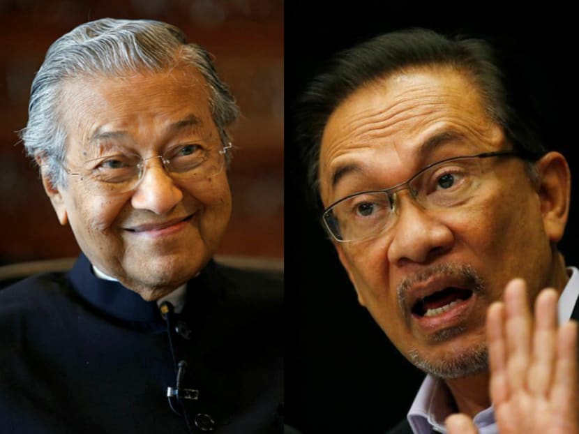 Dr Mahathir Mohamad and Mr Anwar Ibrahim.
