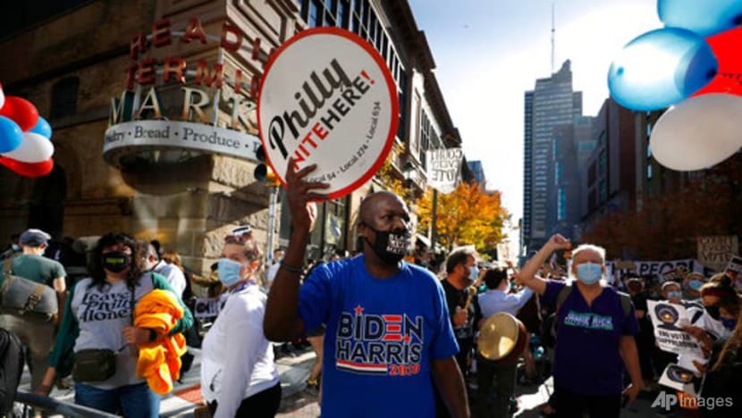 Biden edges closer to win as Pennsylvania focus intensifies, Trump repeats allegations of election fraud Biden edges closer to win as Pennsylvania focus intensifies, Trump repeats allegations of election fraud
