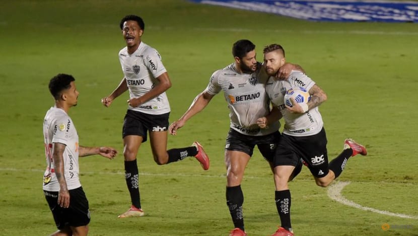 Football: Late goal preserves Atletico's unbeaten run in Brazil Football: Late goal preserves Atletico's unbeaten run in Brazil