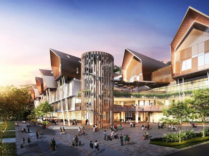 An artist’s impression of Wisma Geylang Serai, which is now likely to be operational in 2018. Photo: People’s Association An artist’s impression of Wisma Geylang Serai, which is now likely to be operational in 2018. Photo: People’s Association