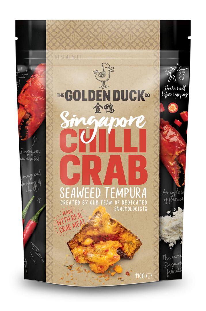 The Golden Duck Launches New Salted Egg Crab And Chilli Crab Seaweed Tempura Chips The Golden Duck Launches New Salted Egg Crab And Chilli Crab Seaweed Tempura Chips