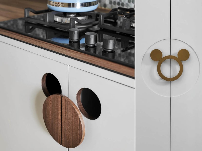 Disney fan transforms her kitchen into a Mickey Mouse themed haven