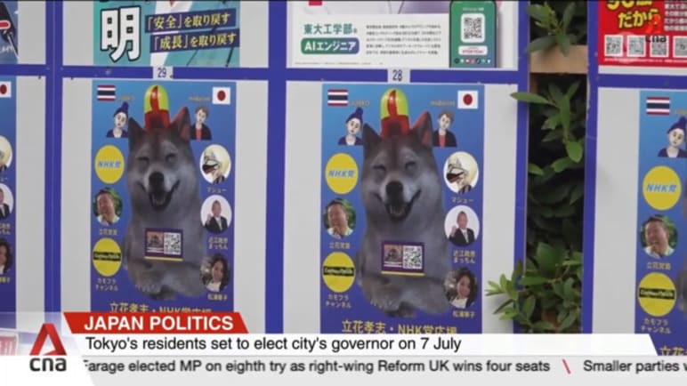 Outlandish publicity stunts mar Tokyo governor election