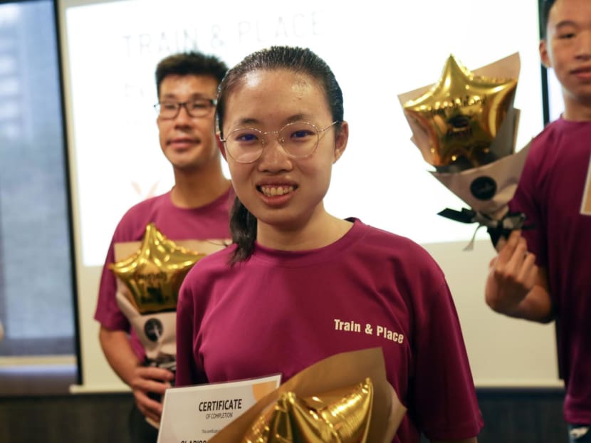 The author graduated from the YMCA-Inclus Train and Place Series, a vocational programme launched in 2022 to train youth with special needs. The author graduated from the YMCA-Inclus Train and Place Series, a vocational programme launched in 2022 to train youth with special needs.