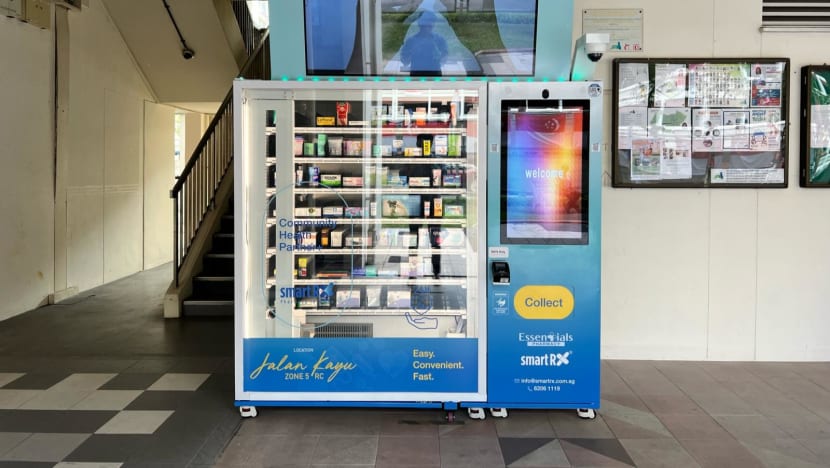 Medicine from vending machines? One company hopes to roll out 50 dispensers in Singapore this year 