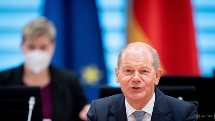 Germany's SPD gains ground on conservatives in two polls Germany's SPD gains ground on conservatives in two polls