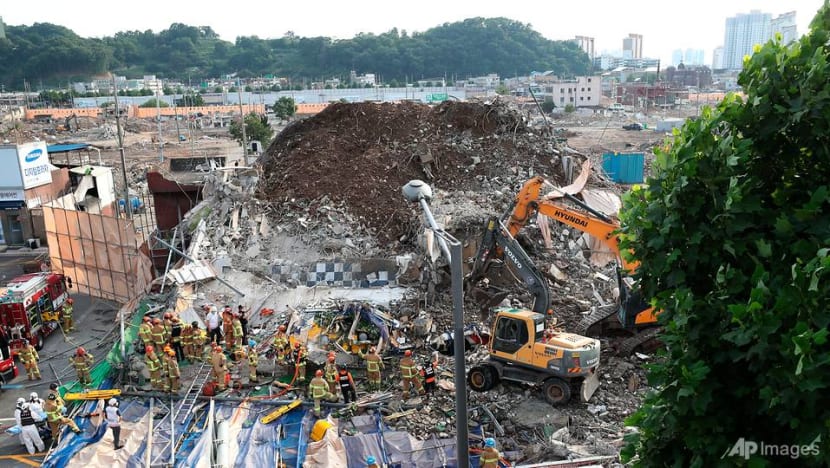 9 dead after building collapses in South Korea: Reports 9 dead after building collapses in South Korea: Reports