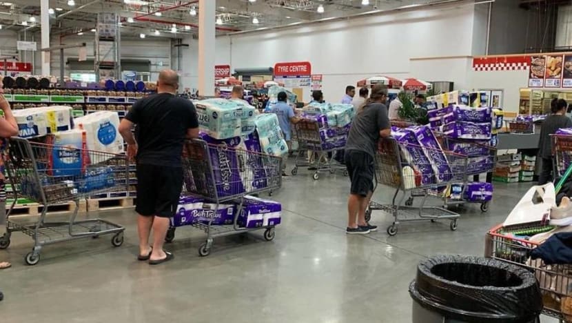 COVID-19: Panic buying prompts toilet roll rationing Down Under COVID-19: Panic buying prompts toilet roll rationing Down Under