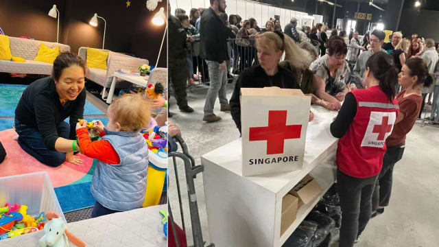 俄乌战火延烧 新加坡红十字会赴难民中心助妇幼重建心理
