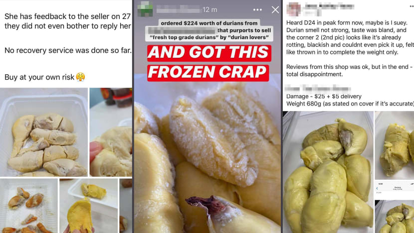 Online Durian Purchases Gone Wrong — Complaints Include “Frozen Crap”