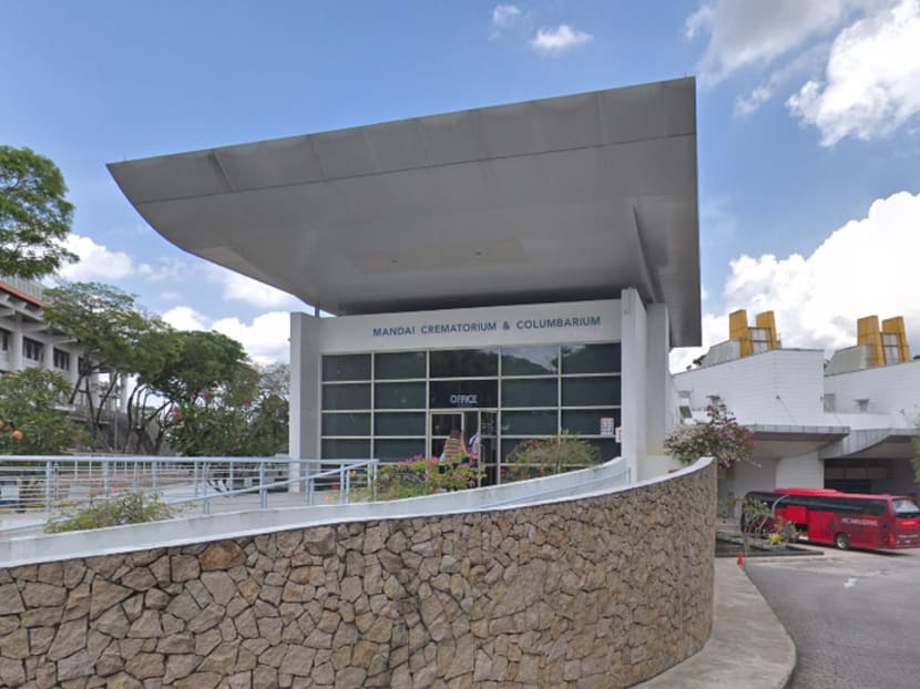 The Corrupt Practices Investigation Bureau started the investigation in October 2018 after a complaint from the National Environment Agency over the red packets practice at Mandai Crematorium (pictured).
