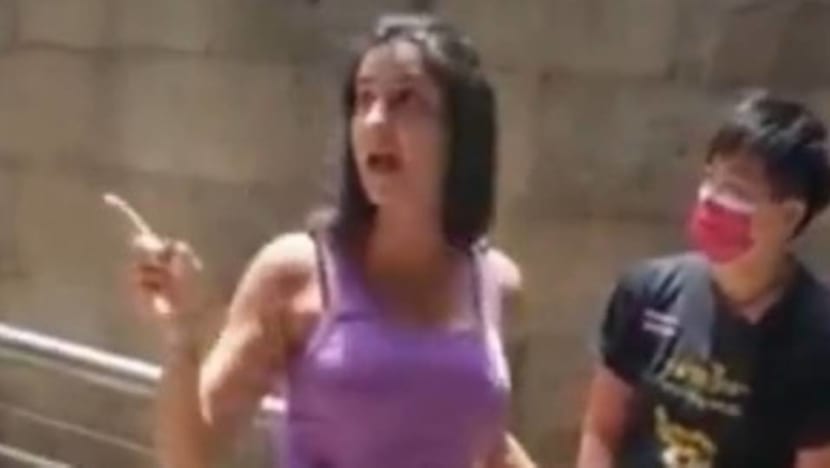 Woman filmed without mask, proclaiming 'I'm a sovereign' to be remanded at IMH Woman filmed without mask, proclaiming 'I'm a sovereign' to be remanded at IMH