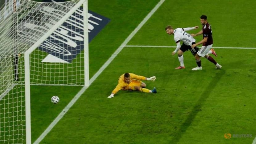 Football: Germany crush Latvia 7-1 in strong Euro dress rehearsal Football: Germany crush Latvia 7-1 in strong Euro dress rehearsal