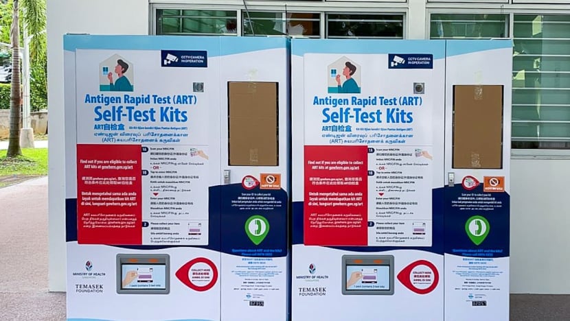 100 vending machines to be set up for collection of COVID-19 self-test kits 100 vending machines to be set up for collection of COVID-19 self-test kits