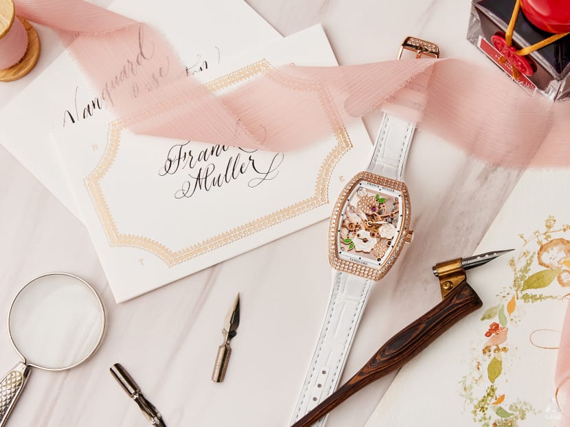 This diamond-studded skeleton watch is next-level wrist candy for women This diamond-studded skeleton watch is next-level wrist candy for women