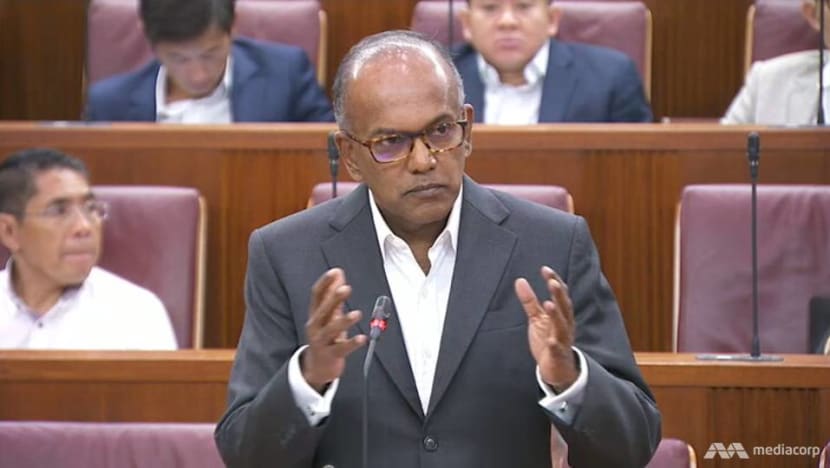 Bar foreigners from some jobs to prevent foreign influence? Look from 'broader perspective': Shanmugam Bar foreigners from some jobs to prevent foreign influence? Look from 'broader perspective': Shanmugam