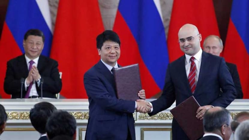 China's Huawei signs deal to develop 5G in Russia