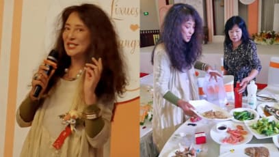 This Chinese Actress Is So Frugal, She Was Seen Tapow-ing Leftover Food At A Wedding Banquet