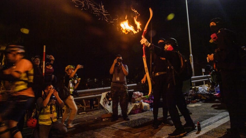 Police suspect Chinese University of Hong Kong used as 'weapons factory' during protests Police suspect Chinese University of Hong Kong used as 'weapons factory' during protests