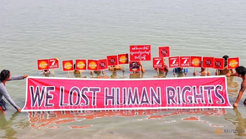 Myanmar protesters voice defiance as junta reminds of 'external threats' Myanmar protesters voice defiance as junta reminds of 'external threats'