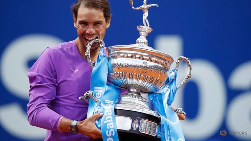Tennis-Nadal outlasts Tsitsipas to claim 12th Barcelona Open title Tennis-Nadal outlasts Tsitsipas to claim 12th Barcelona Open title