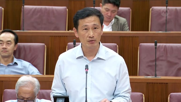 Ong Ye Kung on supporting healthcare