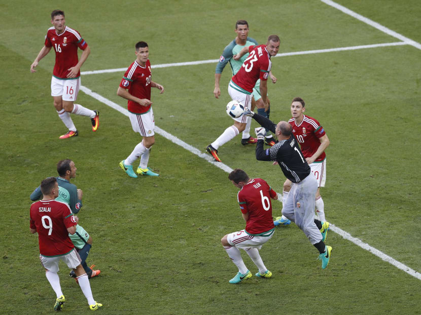 Hungary goes crazy for goalkeeper’s baggy trousers