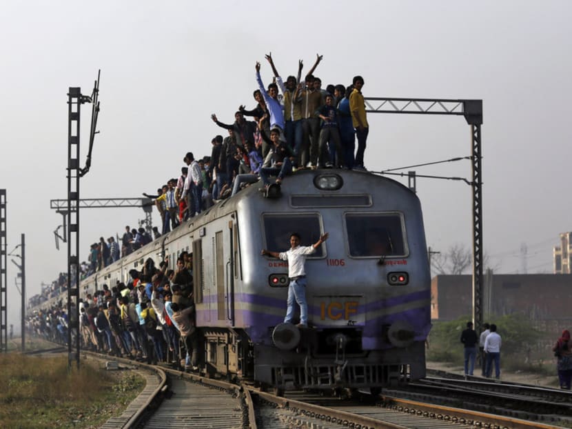 India’s government is pursuing railway modernisation with a S$180 billion upgrade. Photo: Reuters