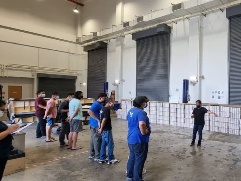 Over 3,200 cartons of duty-unpaid cigarettes were seized at an industrial unit in Loyang Drive on Dec 28, 2021. Over 3,200 cartons of duty-unpaid cigarettes were seized at an industrial unit in Loyang Drive on Dec 28, 2021.