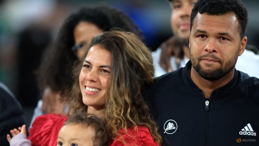 Tears flow as Tsonga retires after French Open defeat Tears flow as Tsonga retires after French Open defeat