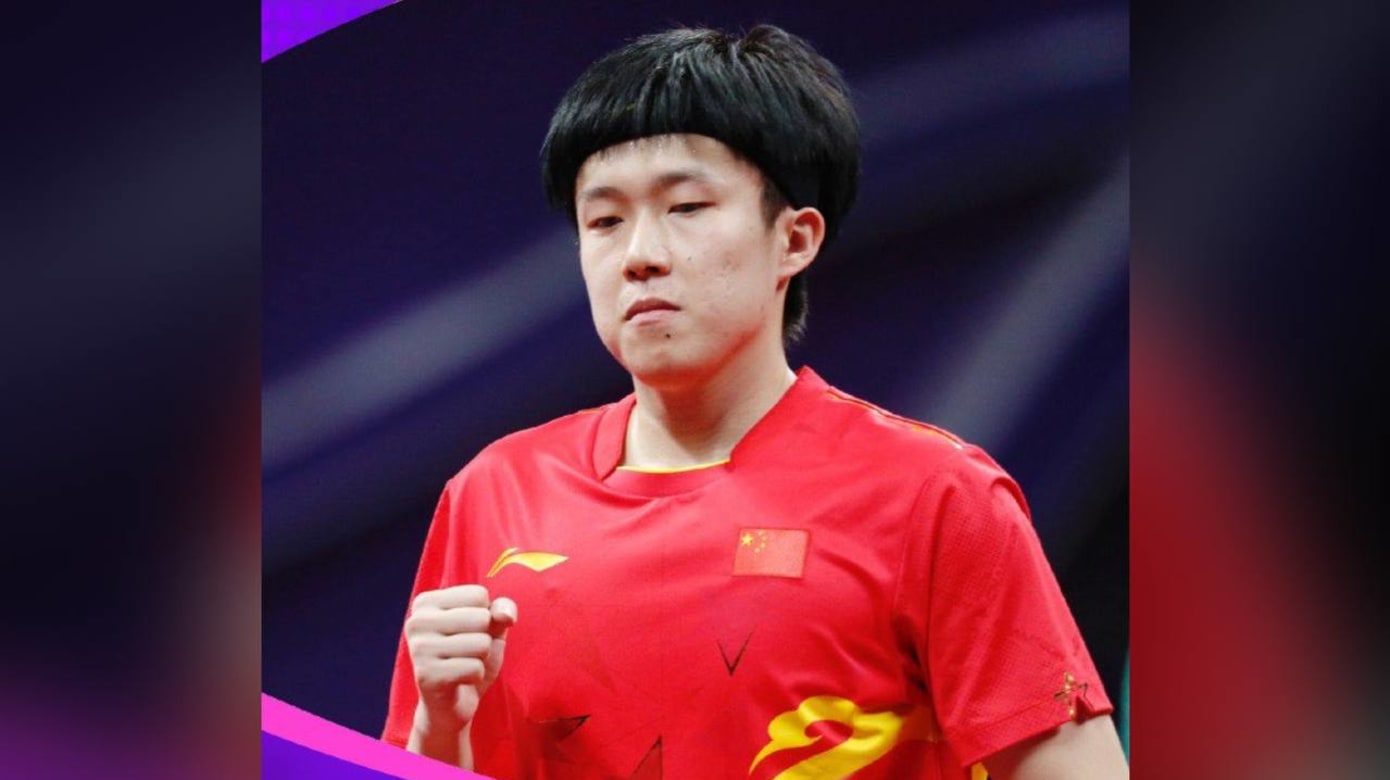 中国选手包揽亚运会 乒乓男单金银牌