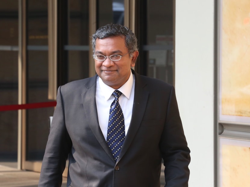 Lawyer Eugene Thuraisingam (pictured) was fined S$4,000 for breaching a gag order.