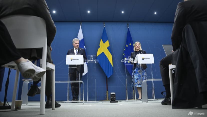 Finland, Sweden submit applications to join NATO