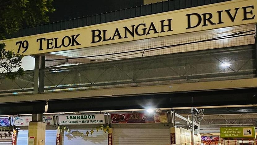 Telok Blangah Drive Food Centre closed for cleaning after hawker tests positive for COVID-19 Telok Blangah Drive Food Centre closed for cleaning after hawker tests positive for COVID-19