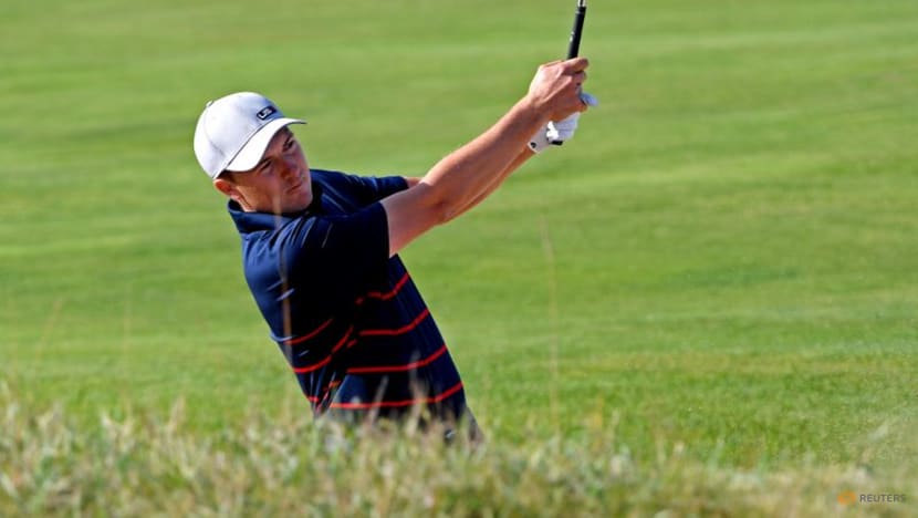 Spieth nearly ends up in Lake Michigan after remarkable Ryder Cup shot Spieth nearly ends up in Lake Michigan after remarkable Ryder Cup shot
