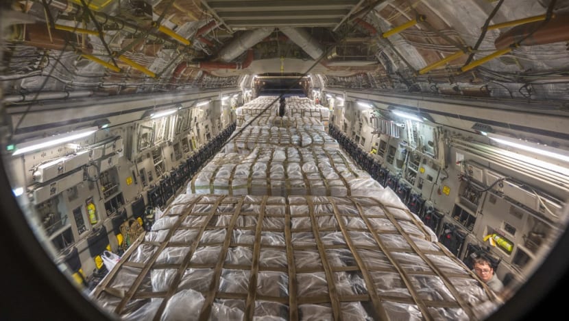 US flight brings tonnes of needed baby formula from Germany US flight brings tonnes of needed baby formula from Germany