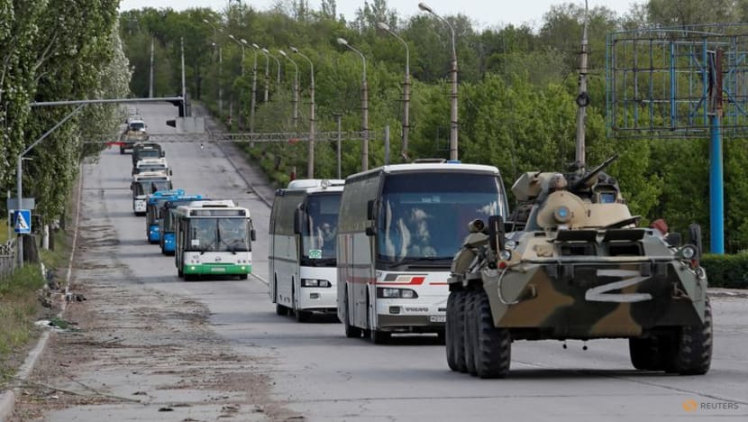 More than half of Ukrainian fighters have left Azovstal, pro-Russian separatist leader says More than half of Ukrainian fighters have left Azovstal, pro-Russian separatist leader says