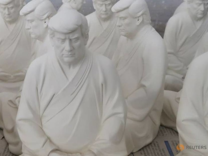 Be at peace, meditate, Trump Buddha statue designer tells former president