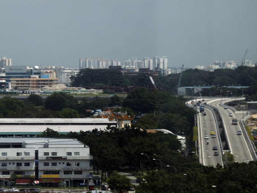 View of Kaki Bukit industrial estate / Bartley underpass. Photo: Ernest Chua