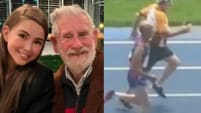 Hannah Quinlivan’s Grandfather, 90, Wins 100m Sprint